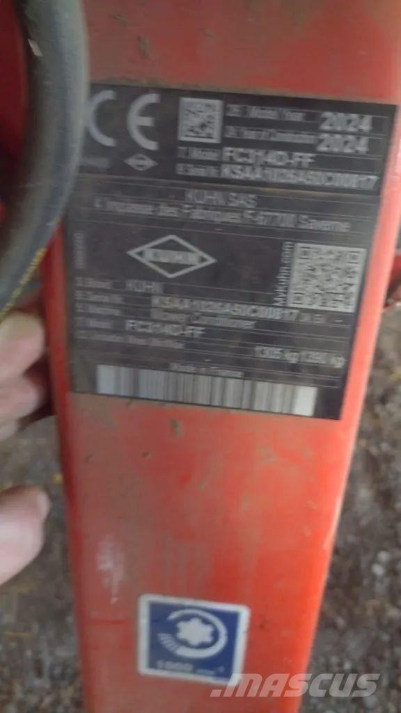 Kuhn FC 314 D FF Косачки за монтиране и теглене