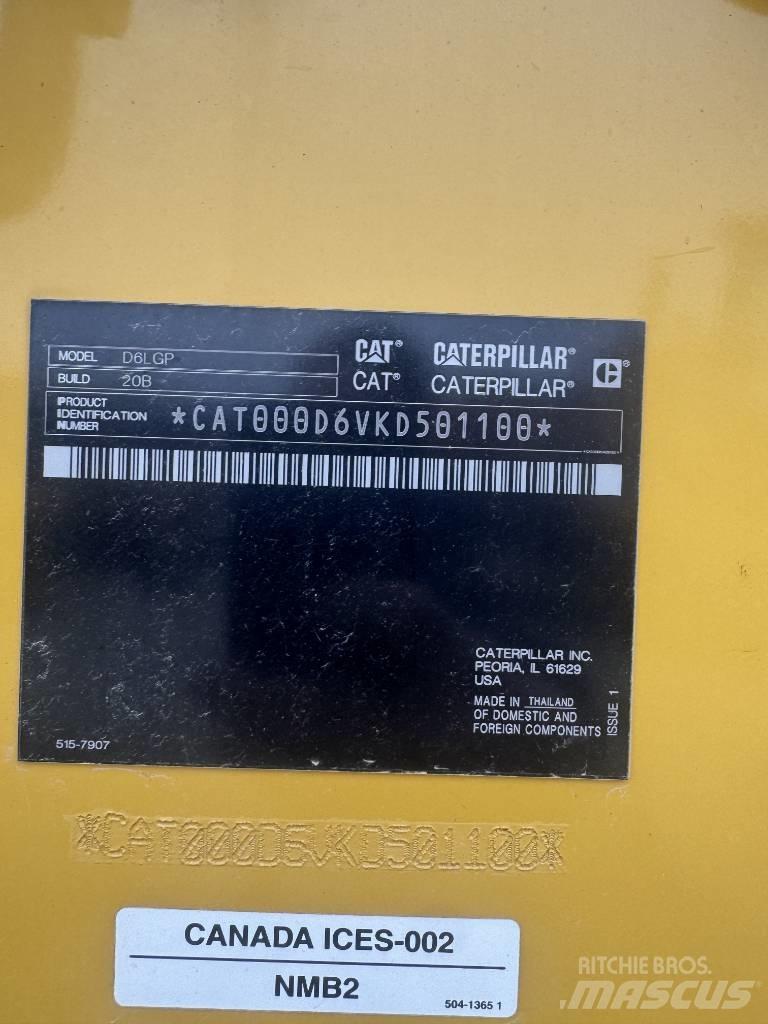 CAT D6 LGP Верижни булдозери
