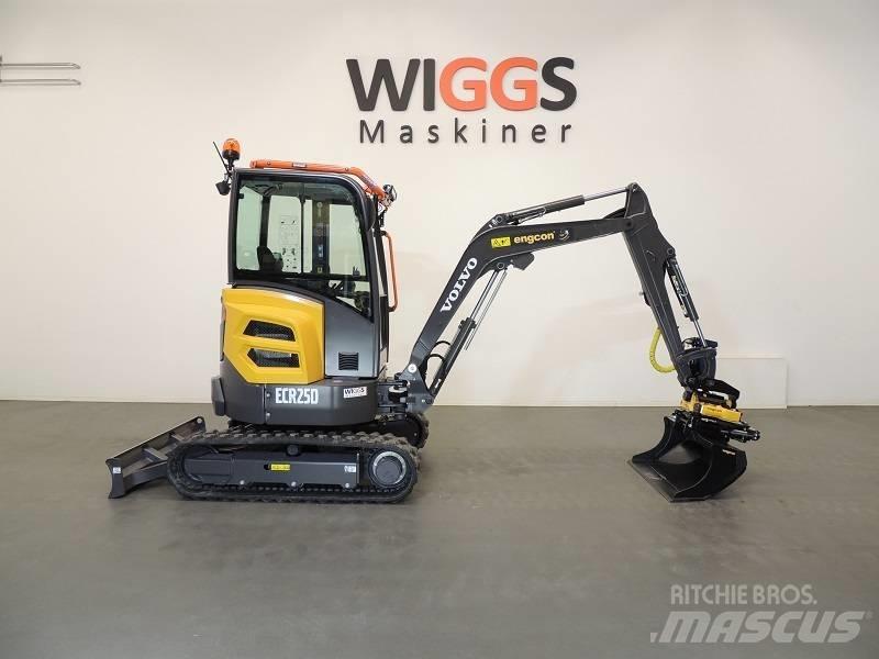 Volvo ECR25D Мини екскаватори < 7 т