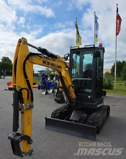 New Holland E25D Мини екскаватори < 7 т