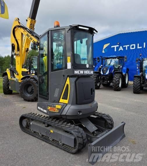 New Holland E25D Мини екскаватори < 7 т