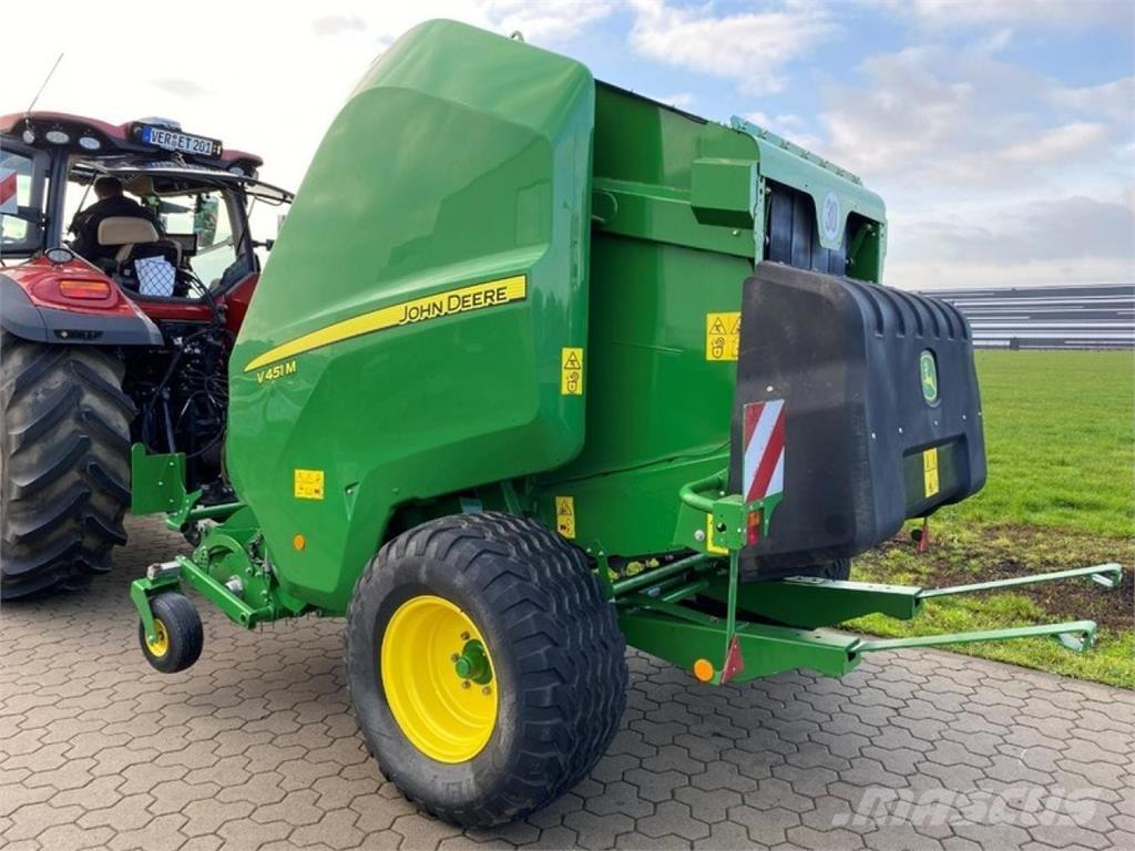 John Deere V 451 M Сламопреси за кръгли бали
