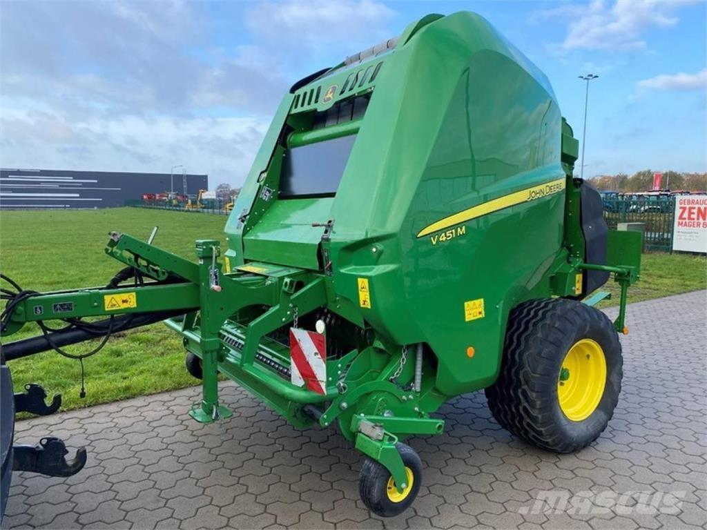 John Deere V 451 M Сламопреси за кръгли бали
