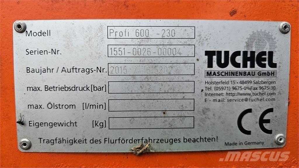 Tuchel Profi 230 Автоматични метачки с четки