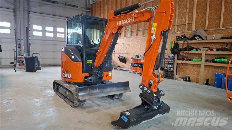 Hitachi ZX 26 U-6 Мини екскаватори < 7 т