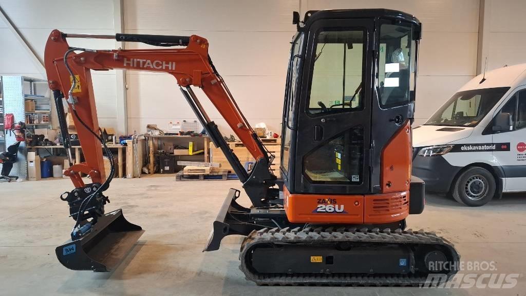 Hitachi ZX 26 U-6 Мини екскаватори < 7 т