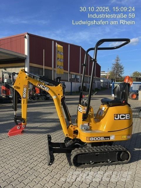 JCB 8008CTS Мини екскаватори < 7 т