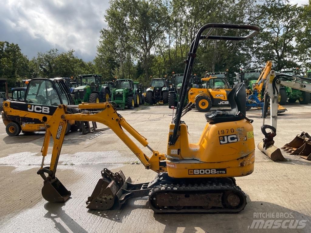 JCB 8008 CTS Мини екскаватори < 7 т