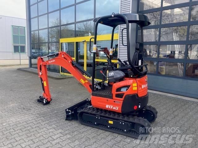 Kubota U 17-3 Мини екскаватори < 7 т