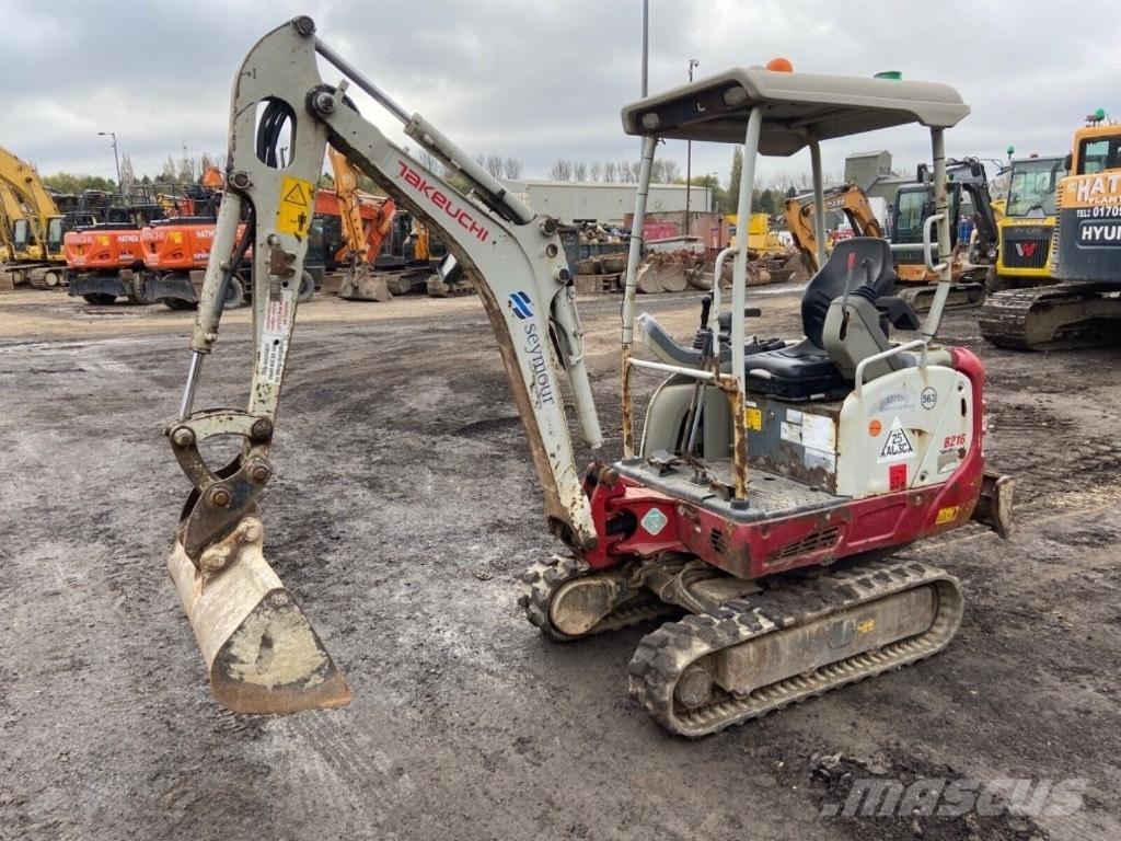 Takeuchi TB 216 Мини екскаватори < 7 т