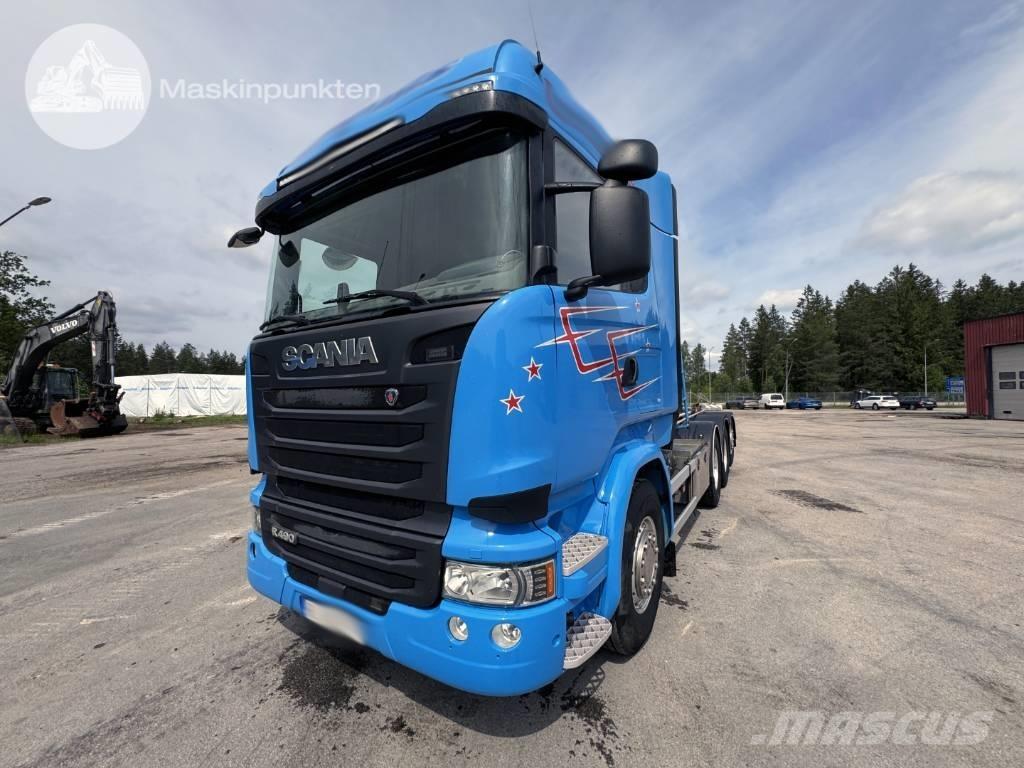 Scania R 490 LB Камиони с кран с кука