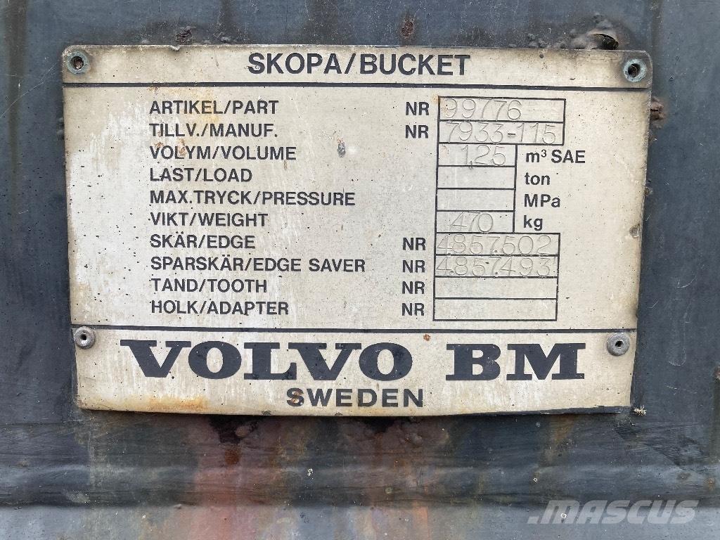 Volvo BM Skovl Колесни товарачи