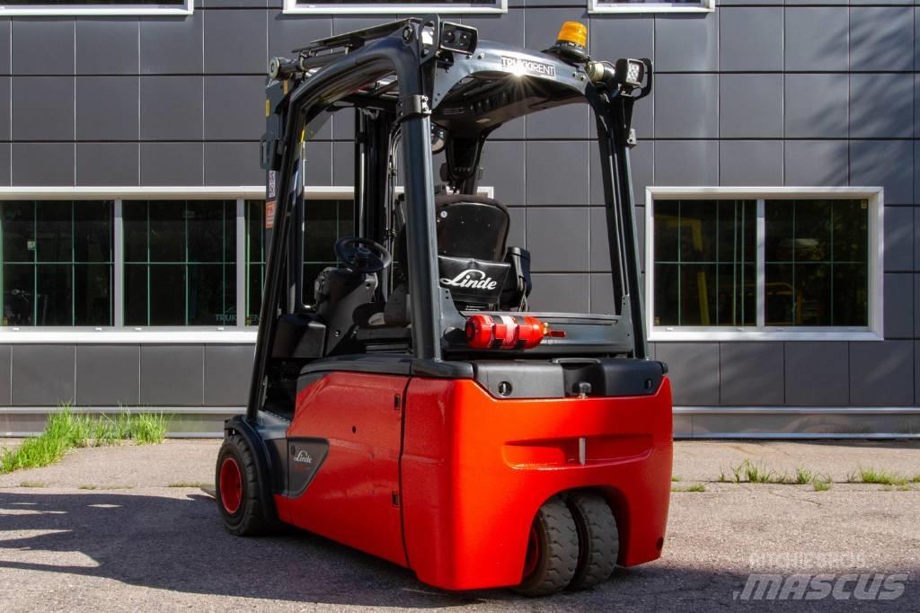 Linde E20L-02 Електрически вилични кари-повдигачи