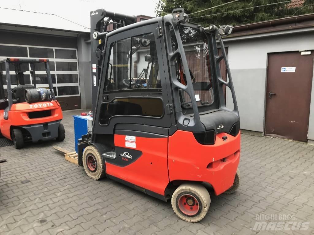 Linde E25H-01/600 Електрически вилични кари-повдигачи