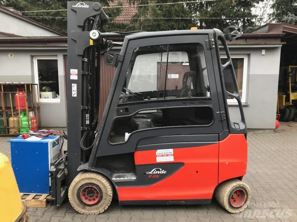 Linde E25H-01/600 Електрически вилични кари-повдигачи