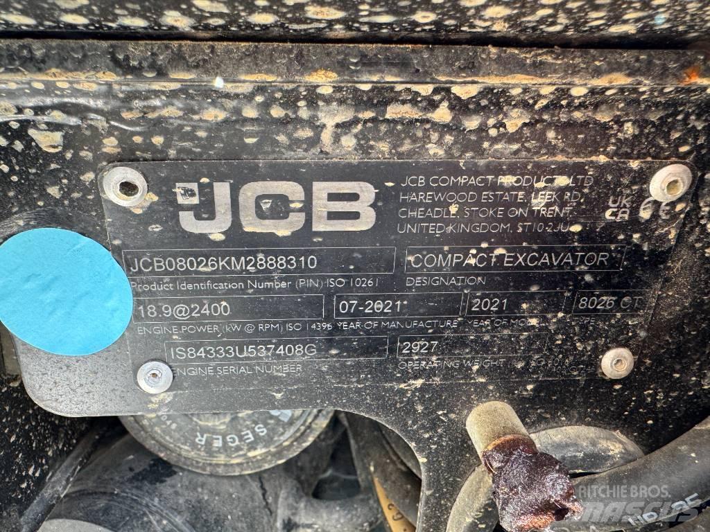 JCB 8026CTS Верижен екскаватор