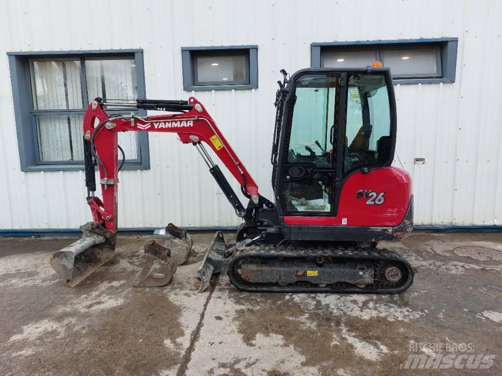 Yanmar SV26 Мини екскаватори < 7 т
