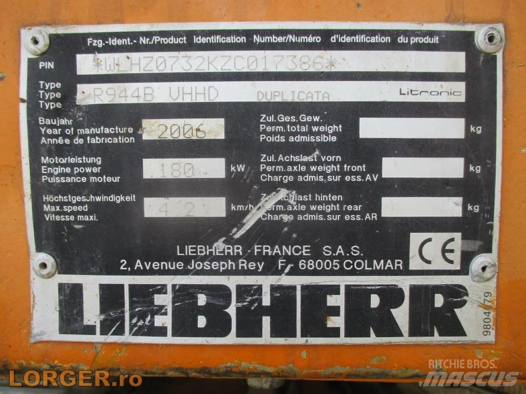 Liebherr R 944B VHHD Багери за разрушаване
