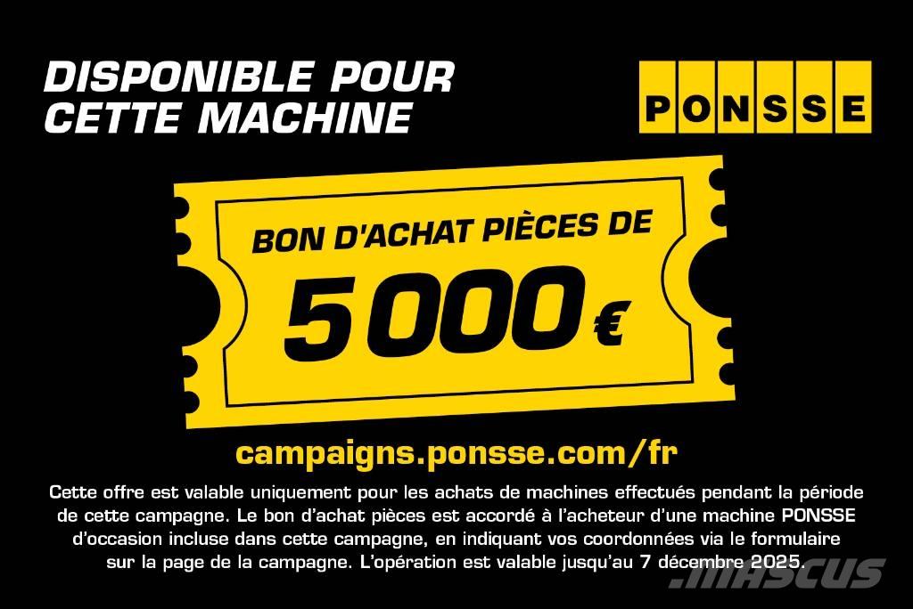 Ponsse Ergo 8W Харвестери