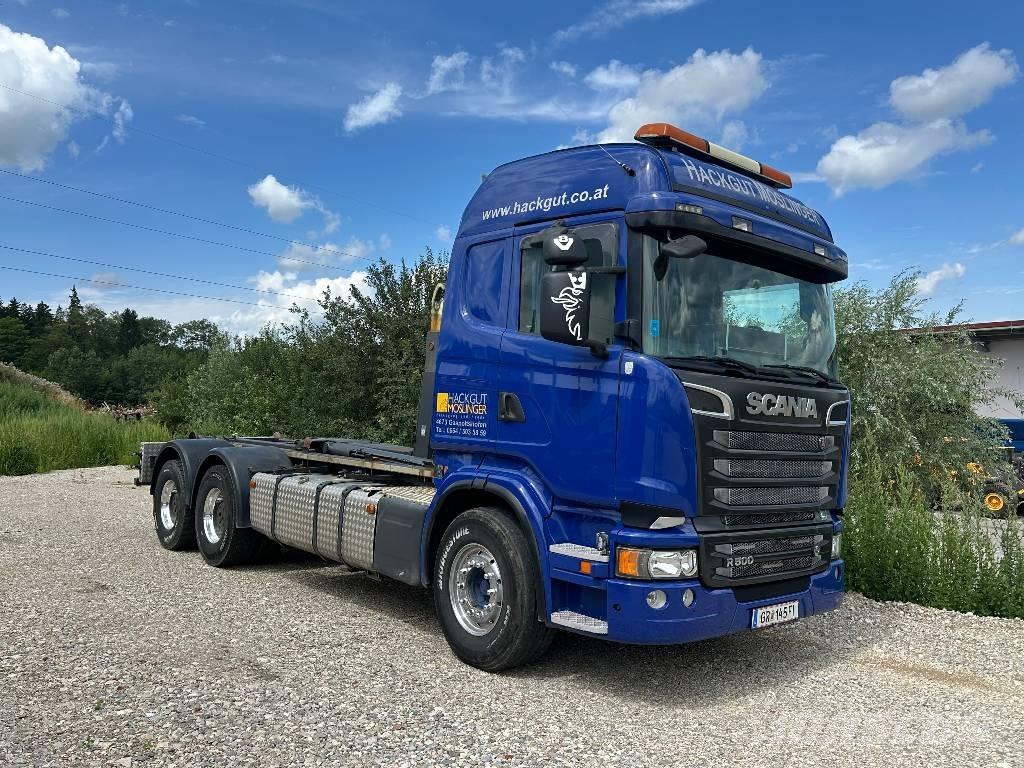 Scania R500 Камиони с кран с кука