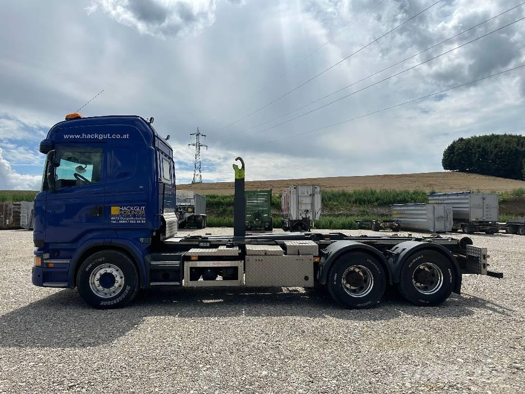 Scania R500 Камиони с кран с кука