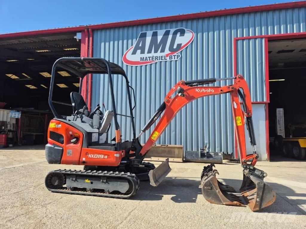 Kubota KX 019-4 Мини екскаватори < 7 т