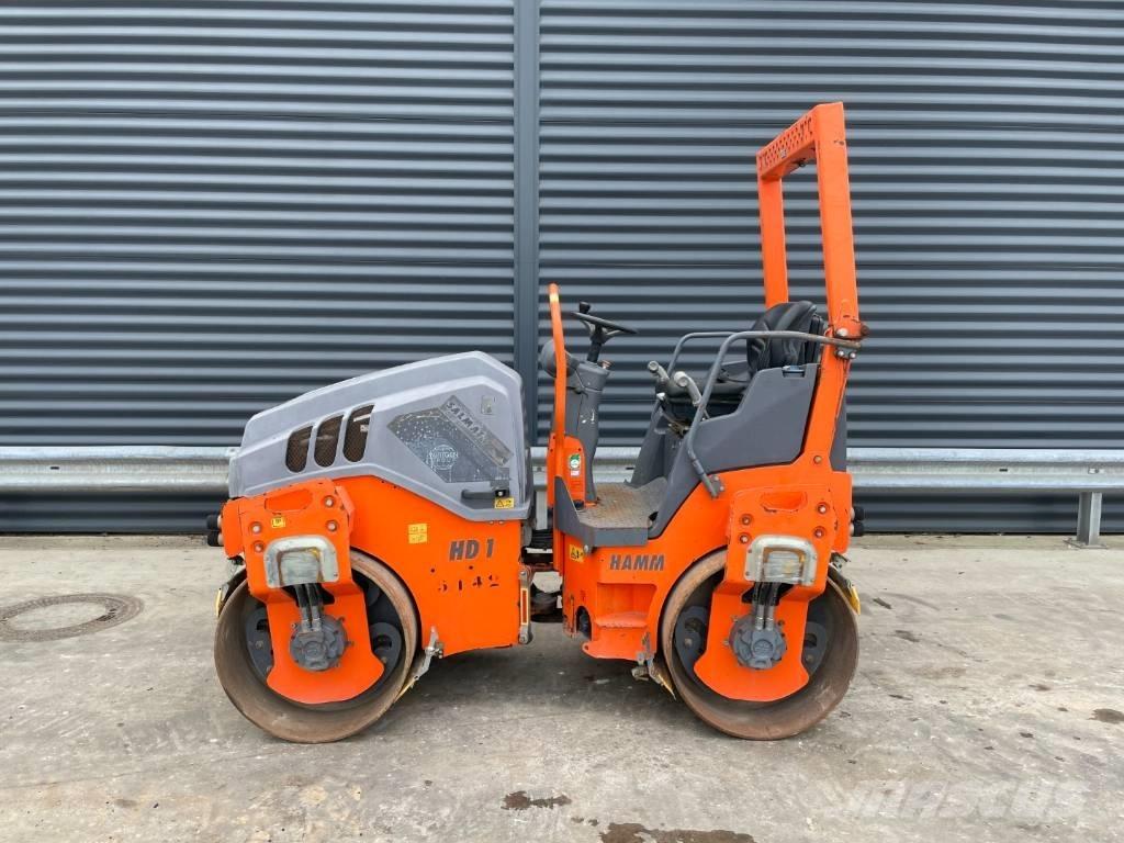 Hamm HD 12 VV Двойни барабанни ролки
