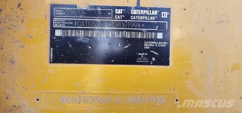 CAT 336D2L Верижен екскаватор