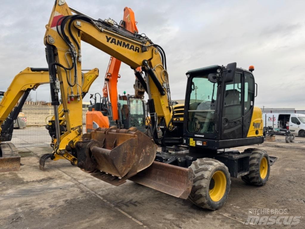 Yanmar B95W (40667) Колесни екскаватори