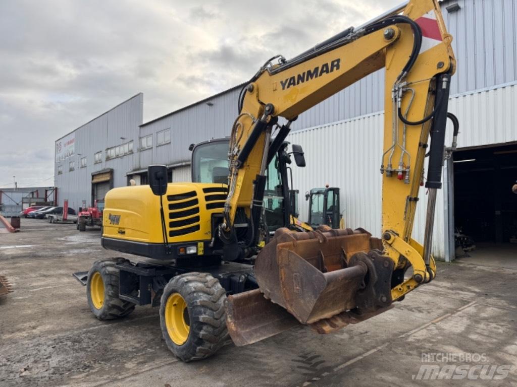 Yanmar B95W (40667) Колесни екскаватори