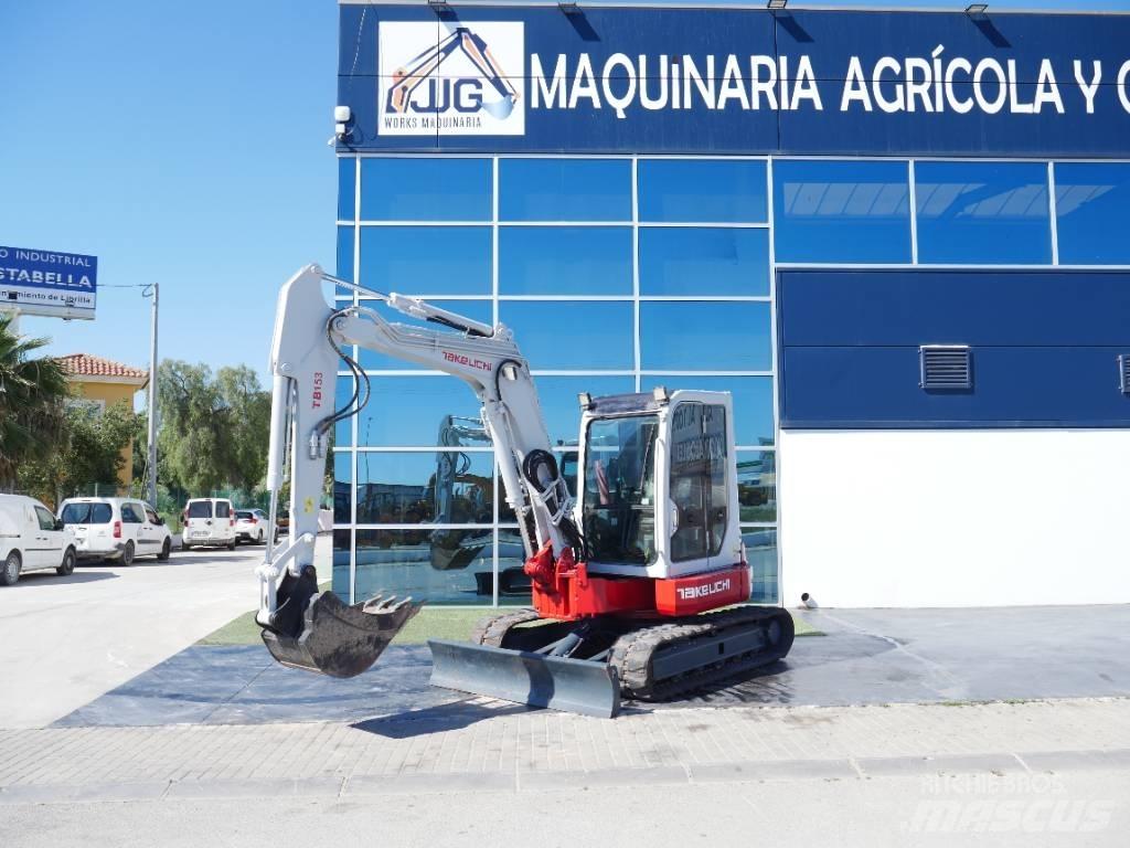 Takeuchi TB 153 FR Мини екскаватори < 7 т
