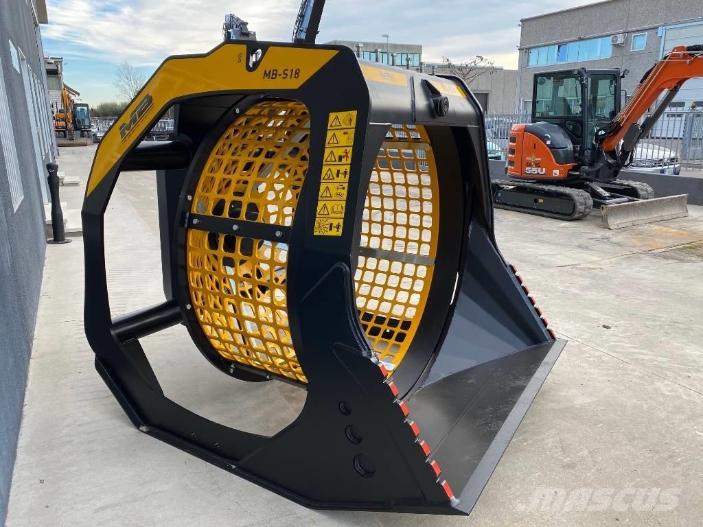 MB Crusher MB-S18 S4 Друг прикачен инвентар и компоненти