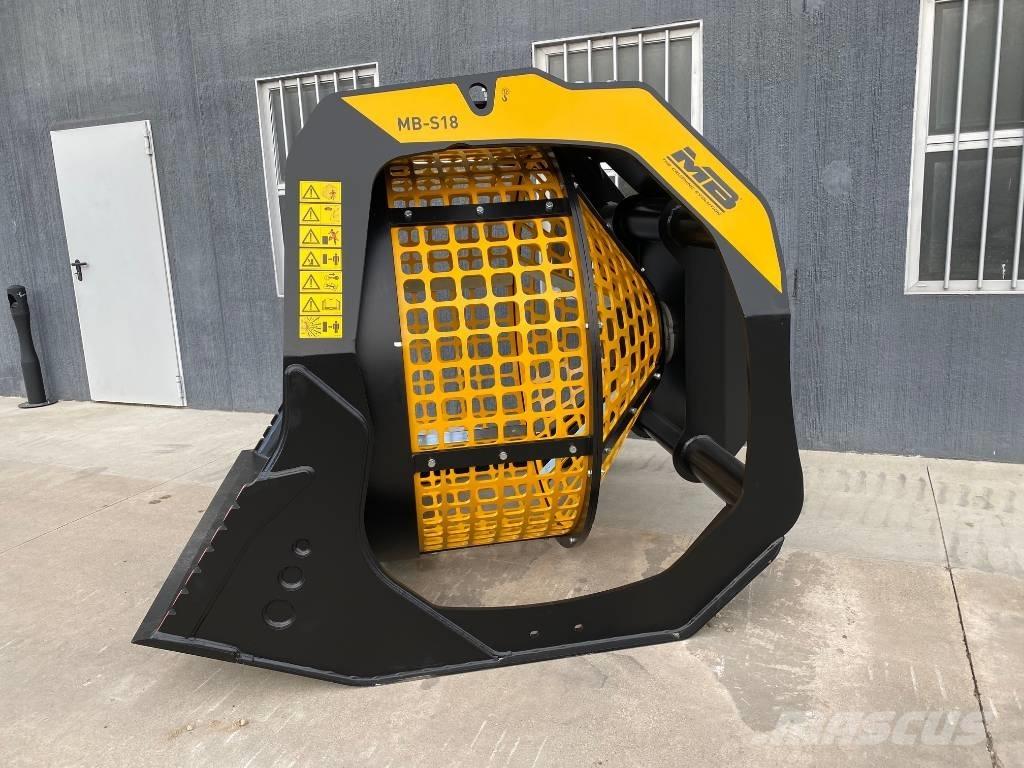 MB Crusher MB-S18 S4 Друг прикачен инвентар и компоненти