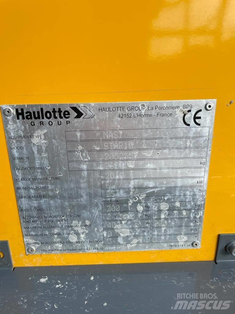 Haulotte Star 10 Вертикални мачтови повдигачи
