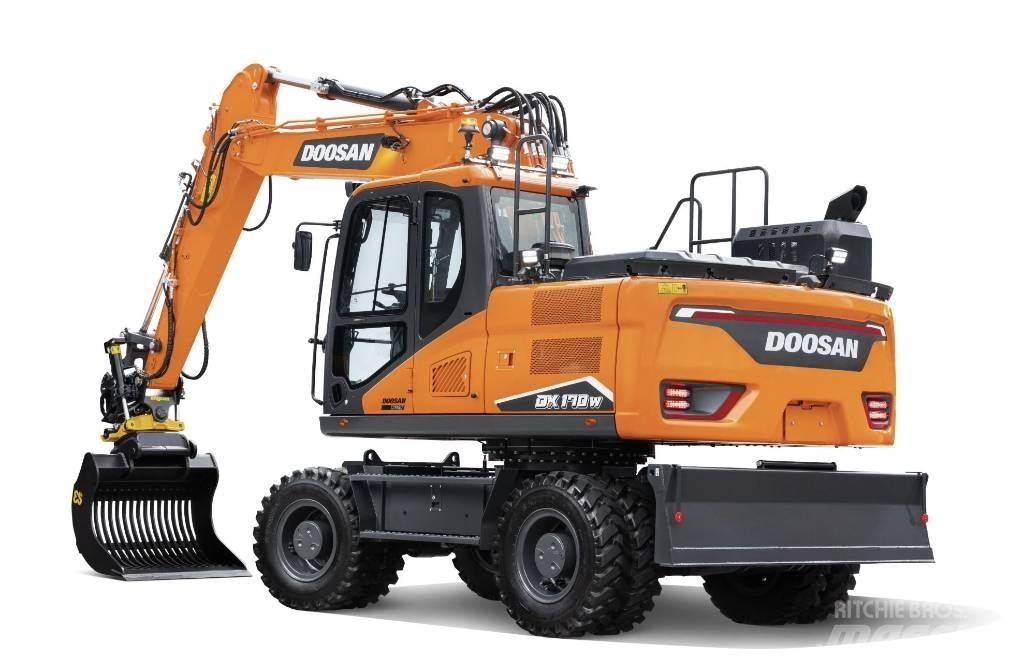 Doosan DX 170 W Колесни екскаватори