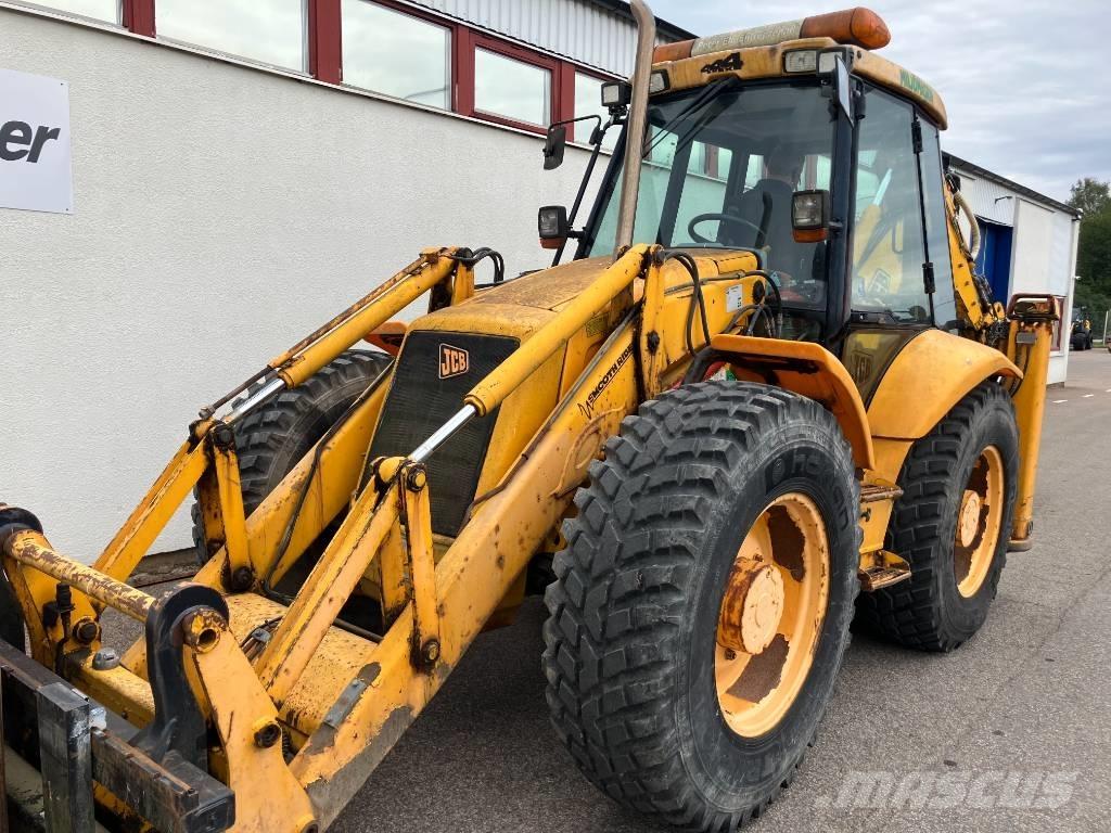 JCB 4 CX Товарач със заден ексватор