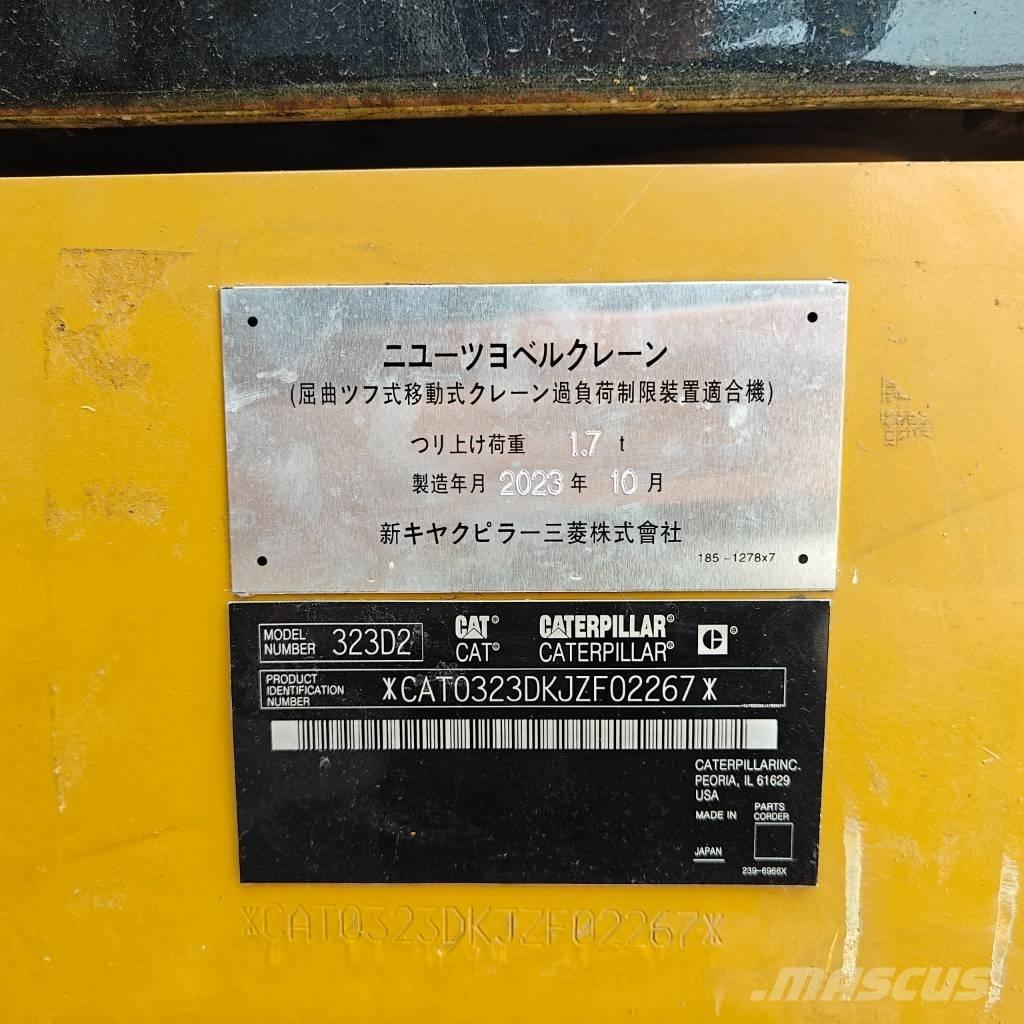 CAT 323 D L Верижен екскаватор