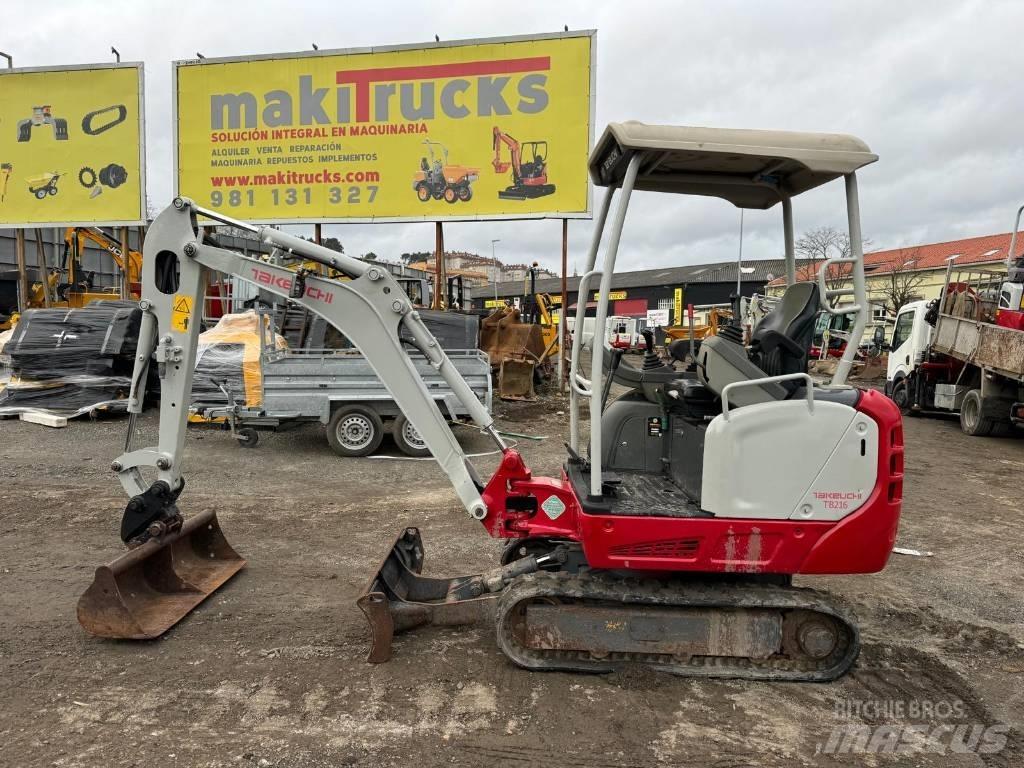 Takeuchi TB 216 Мини екскаватори < 7 т