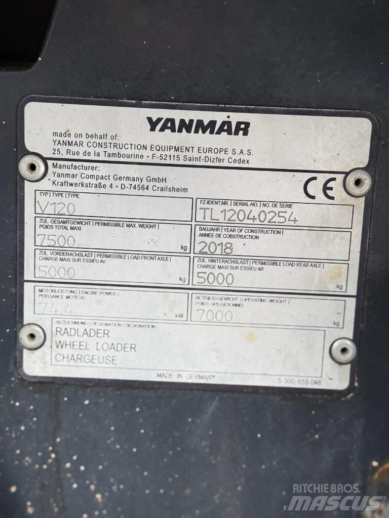 Yanmar V 120 Колесни товарачи