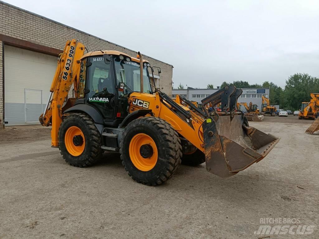 JCB 4 CX Товарач със заден ексватор