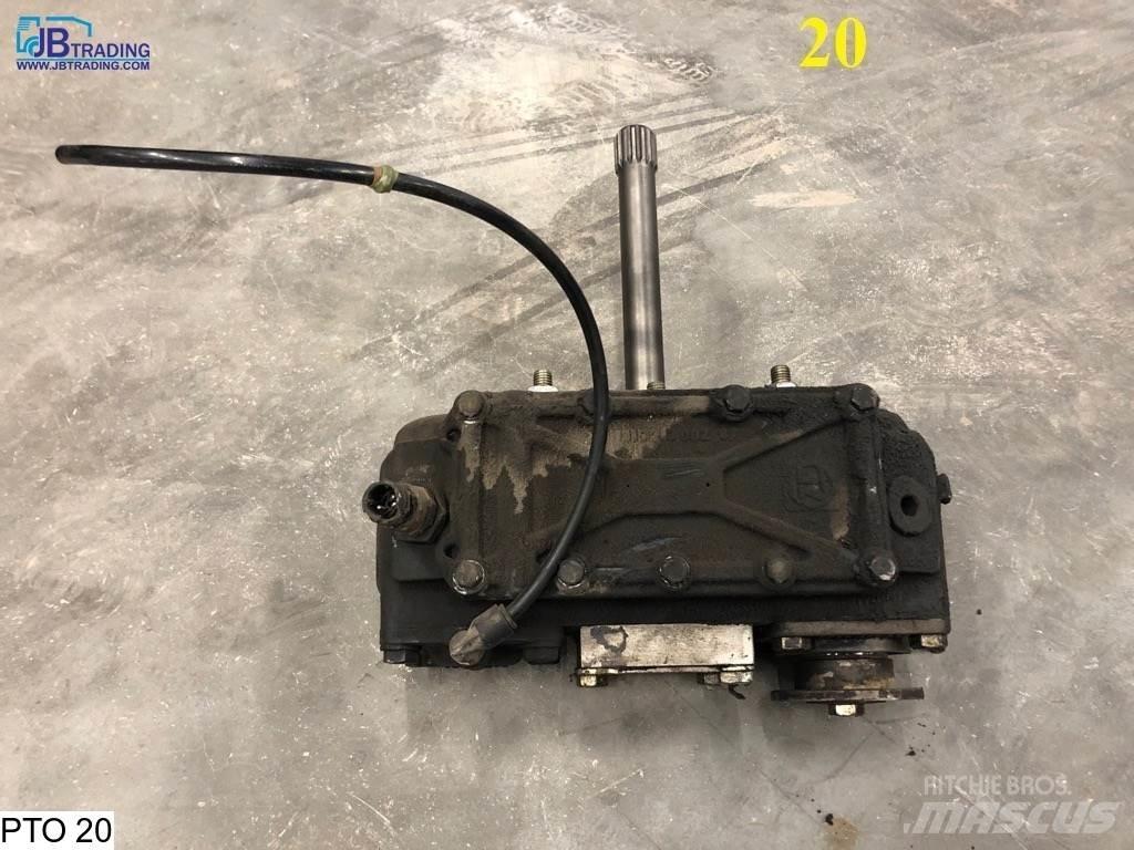 ZF PTO, 16S Оси