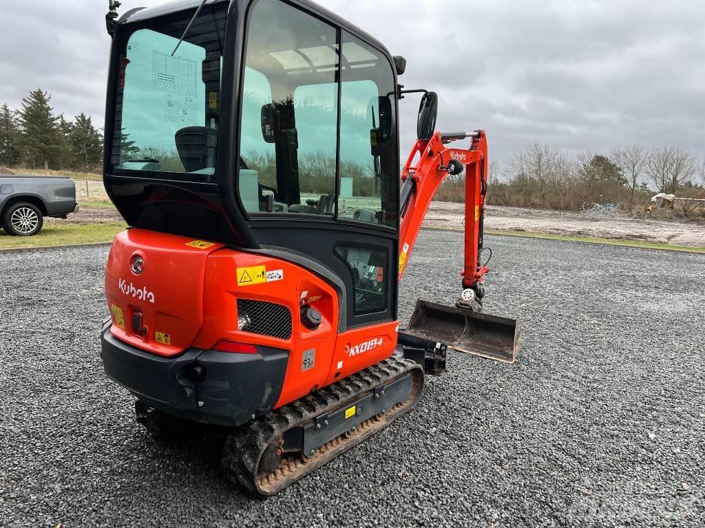 Kubota KX 019-4 Мини екскаватори < 7 т