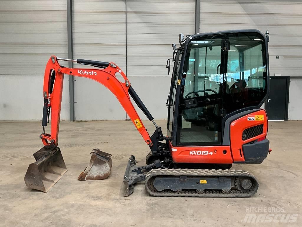 Kubota KX 019-4 Мини екскаватори < 7 т