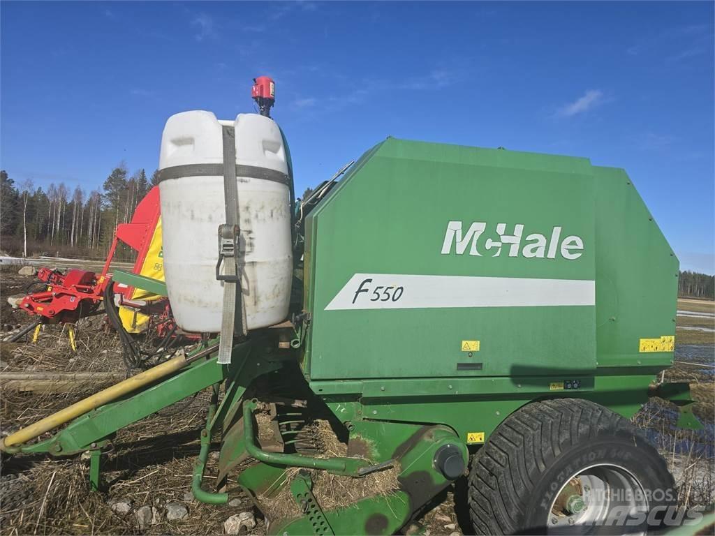 McHale F550 Сламопреси за кръгли бали
