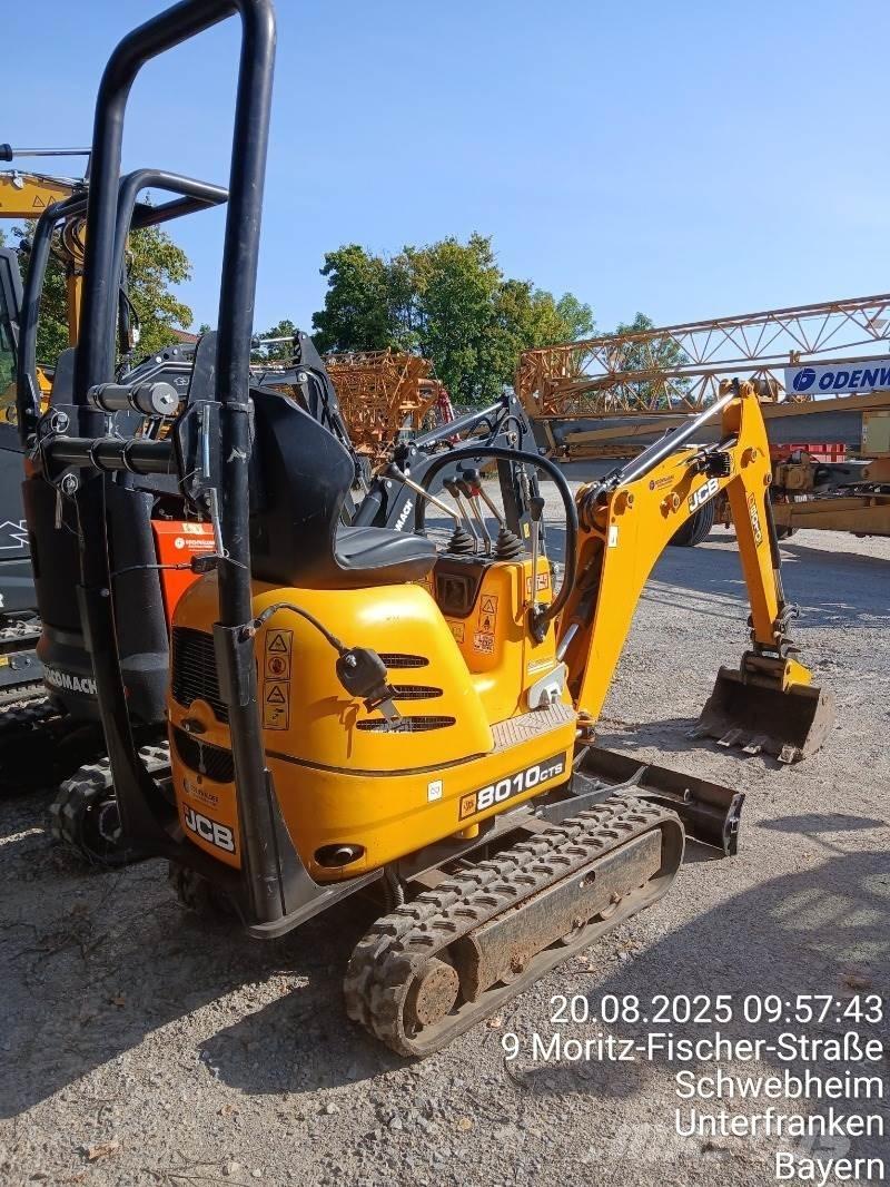 JCB 8010CTS Мини екскаватори < 7 т