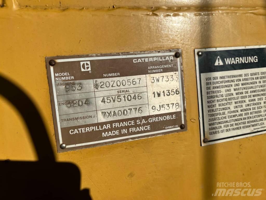 CAT 953 - Ripper Верижен товарач