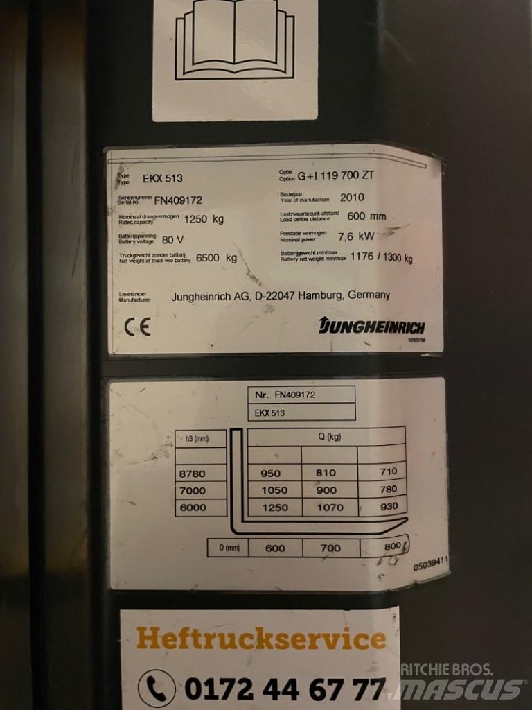 Jungheinrich EKX 513 Машини за комисиониране високоповдигачи