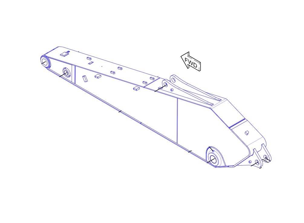 CAT 330F Стрели и рамена
