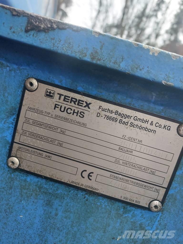 Terex Fuchs MHL 360 Багери за разрушаване
