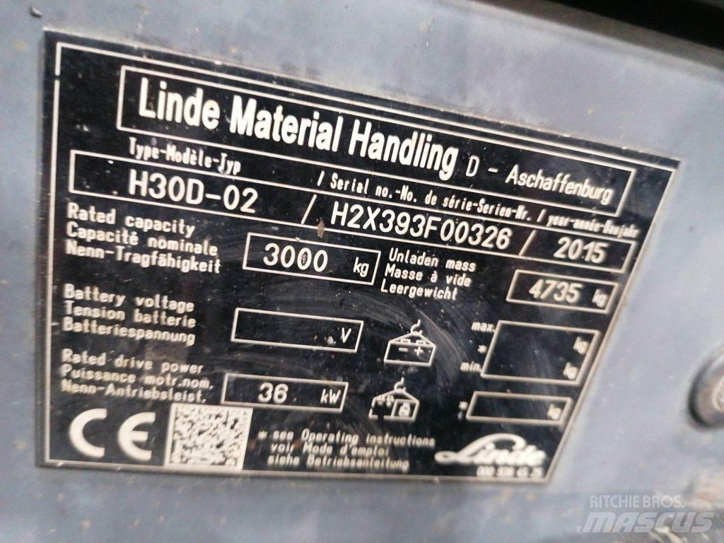 Linde H30D-02 Дизелови камиони